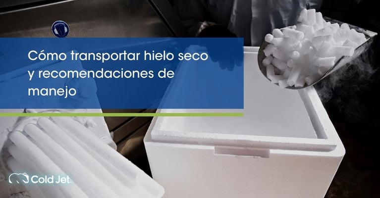 ¿Por qué usar hielo seco en el transporte refrigerado y cómo utilizarlo?