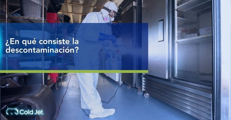 ¿En qué consiste la descontaminación?