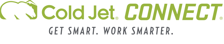Cold Jet CONNECT® - le choix intelligent pour l’assistance, la formation et l'analyse des données