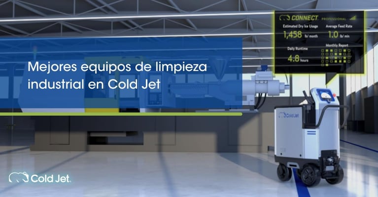 Mejores equipos de limpieza industrial en Cold Jet