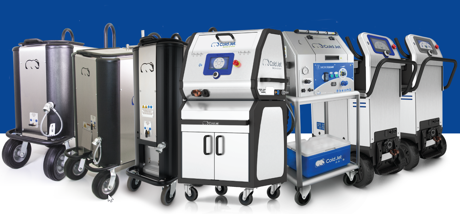 Machine de nettoyage cryogénique - Équipements innovants et certifiés CE